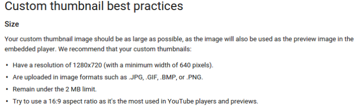 youtube订阅者自定义缩略图最佳做法