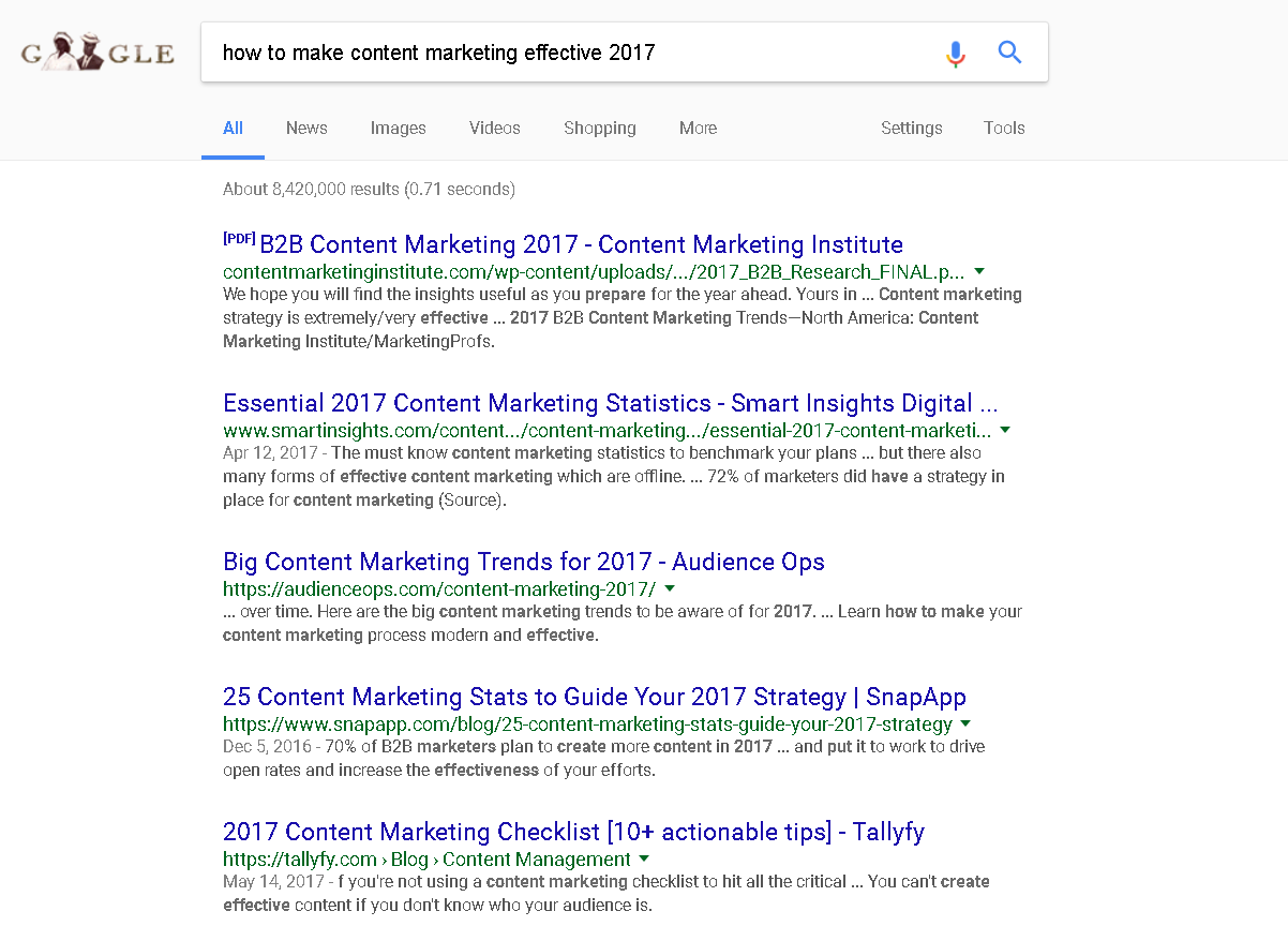 Content 营销学 meta tag 标题s examples